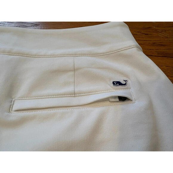 Vineyard Vines Performance Scallop Skort Sz 0 Athletic Skirt White Golf Tennis - Picture 5 of 9